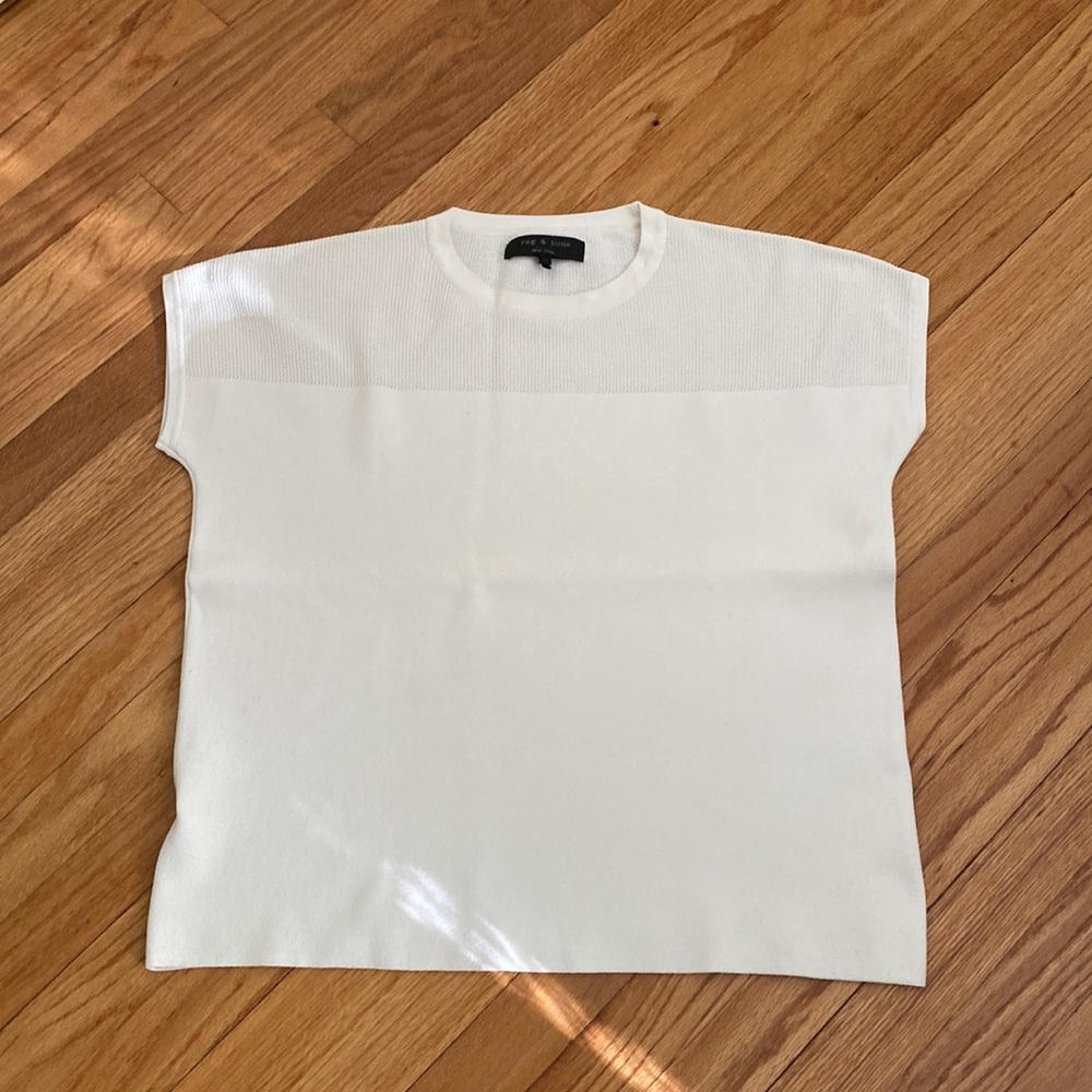 Rag and Bone white top